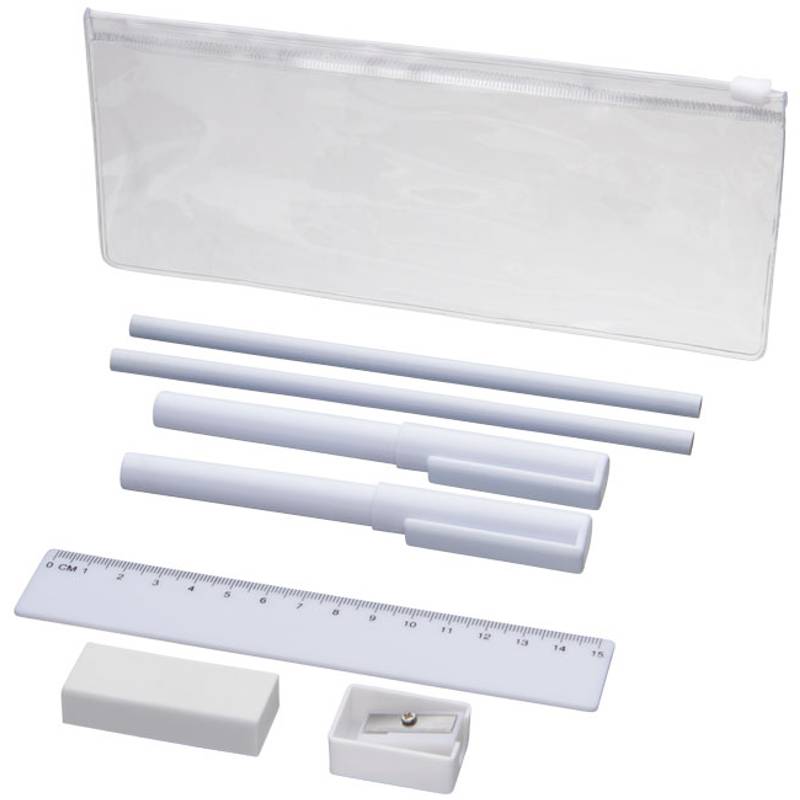 Mindy penál 8dílná sada, bílá Mindy penál 8dílná sada, bílá